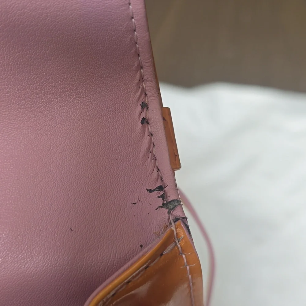 Louis Vuitton Tangerine Embossed Crossbody Bag - Picture 11 of 14